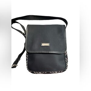 Burberry Nylon Black Label Crossbody Bag  Canvas Crossbody Bag in Good condition